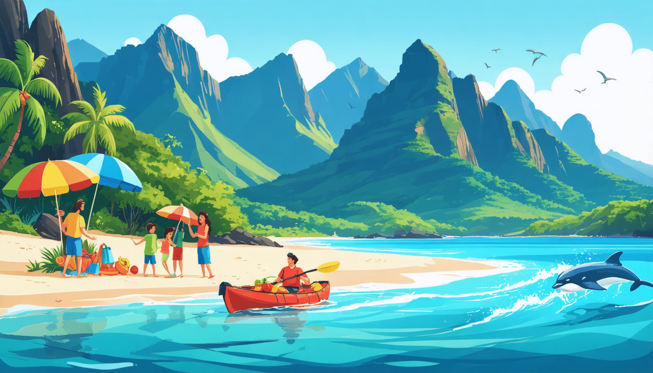 plongez en famille dans l'univers enchanteur de kauai, l'île jardin. découvrez 7 aventures inoubliables, des plages de rêve aux randonnées époustouflantes, pour créer des souvenirs mémorables ensemble.