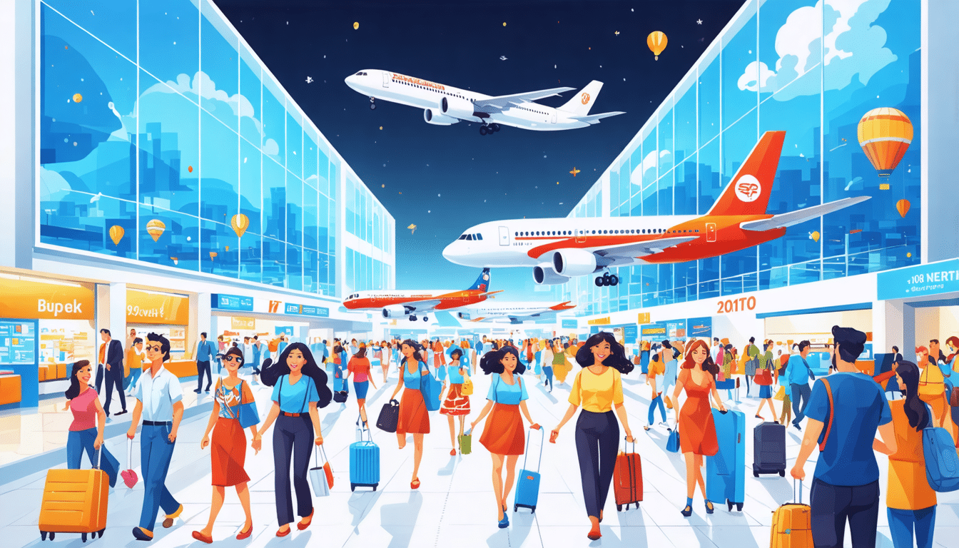 découvrez en 2024 l'aéroport le plus fréquenté au monde, qui a accueilli 108 millions de voyageurs. explorez les tendances du transport aérien et les défis auxquels cet aéroport fait face pour gérer un tel afflux de passagers.