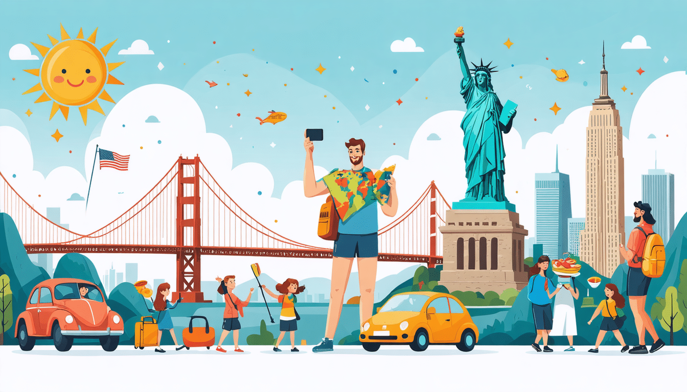 découvrez notre liste complète pour voyager aux états-unis ! des conseils pratiques aux destinations incontournables, apprenez tout ce qu'il faut savoir avant de partir pour un séjour inoubliable.
