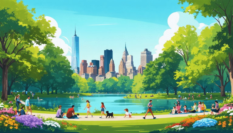 découvrez le prospect park à brooklyn, un véritable oasis de sérénité au cœur de la ville. profitez de ses paysages verdoyants, de ses sentiers tranquilles et de ses activités variées pour une escapade relaxante en pleine nature.