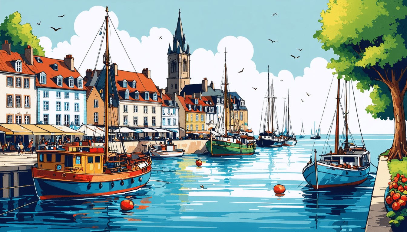 découvrez honfleur, une perle intemporelle de la normandie, alliant art, histoire et l'authenticité du cidre français. plongez dans ses ruelles pavées, admirez ses maisons à colombages et laissez-vous séduire par son riche patrimoine culturel et gastronomique. un échappatoire parfait pour les amoureux de la beauté et de la tradition.