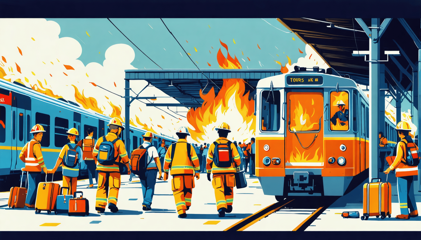 découvrez l'impact de l'incendie sur la gare de tours et les conséquences pour les voyageurs. informez-vous sur les mesures prises et la réouverture prévue fin avril.