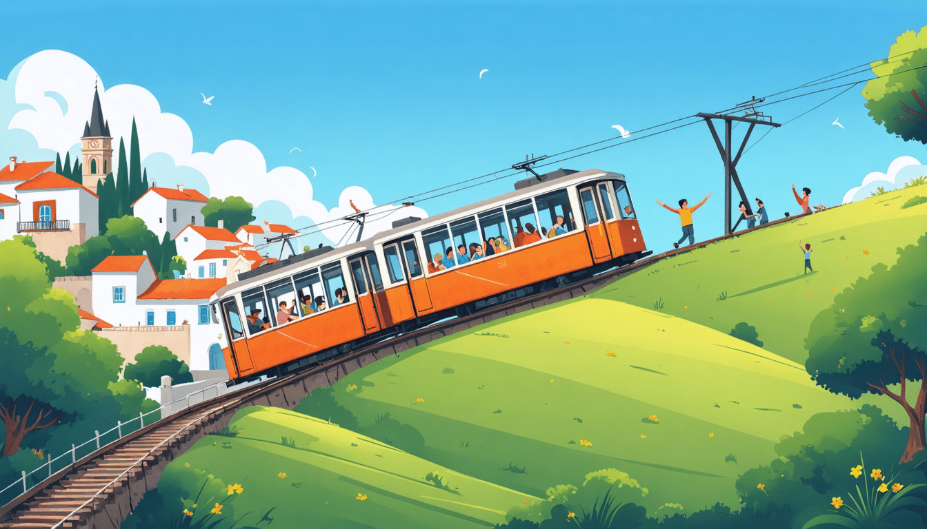découvrez le funiculaire historique du portugal, inauguré en 1882, le plus ancien au monde utilisant un ingénieux système de contrepoids d'eau. une expérience unique à ne pas manquer, alliant patrimoine et innovation.