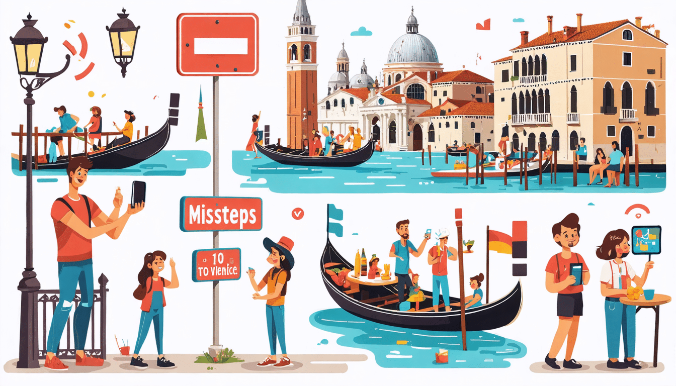 découvrez les 10 erreurs à éviter lors de votre séjour à venise pour profiter pleinement de cette ville magique. évitez les pièges à touristes et vivez une expérience authentique grâce à nos conseils avisés.