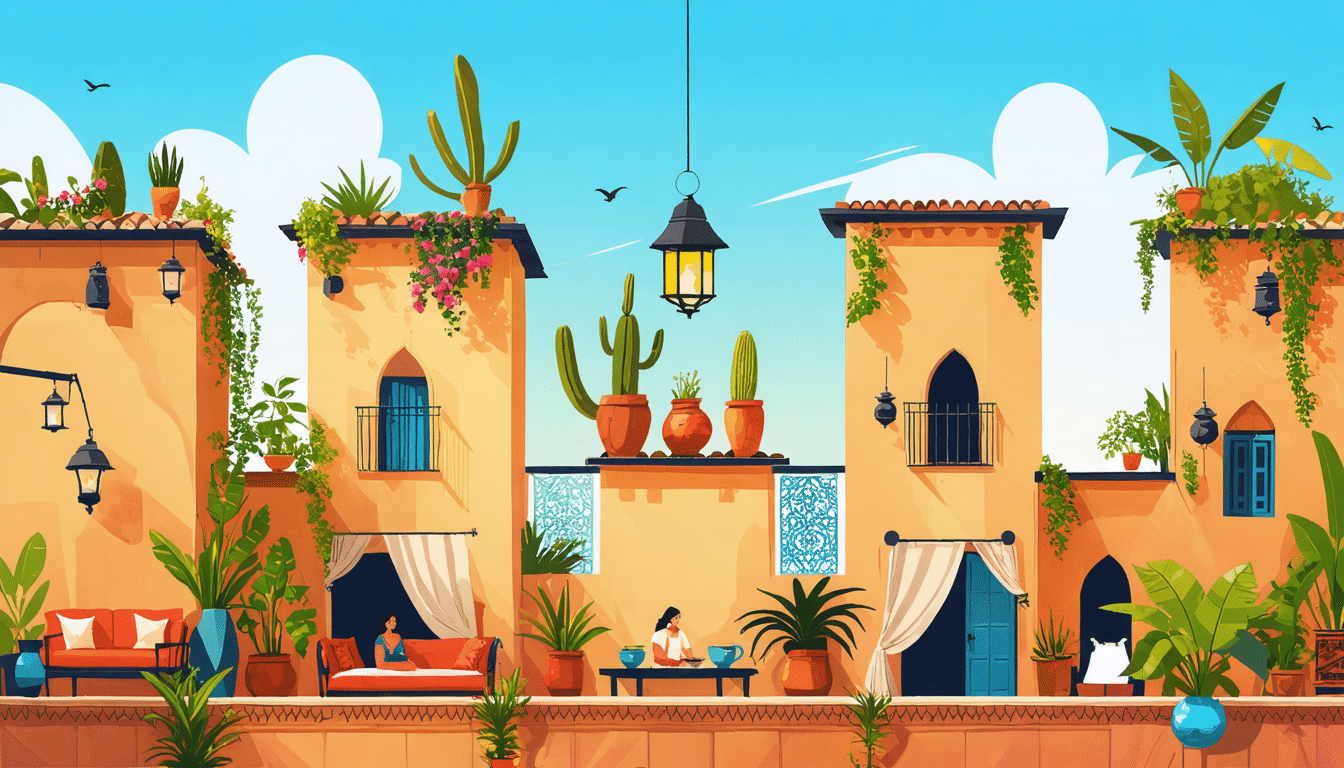 découvrez marrakech sous un nouvel angle avec notre sélection de 5 rooftops cachés. éloignez-vous des foules touristiques et profitez de vues spectaculaires tout en savourant des ambiances uniques et authentiques. une aventure inoubliable vous attend !