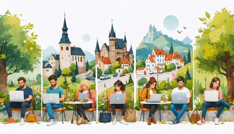 découvrez les 6 visas européens les plus accessibles pour les nomades digitaux en 2025, offrant des exigences de revenu minimum compétitives. élargissez vos horizons tout en travaillant à distance dans les plus belles villes d'europe.