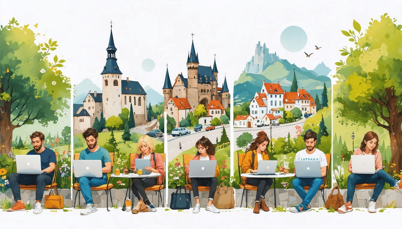 découvrez les 6 visas européens les plus accessibles pour les nomades digitaux en 2025, offrant des exigences de revenu minimum compétitives. élargissez vos horizons tout en travaillant à distance dans les plus belles villes d'europe.