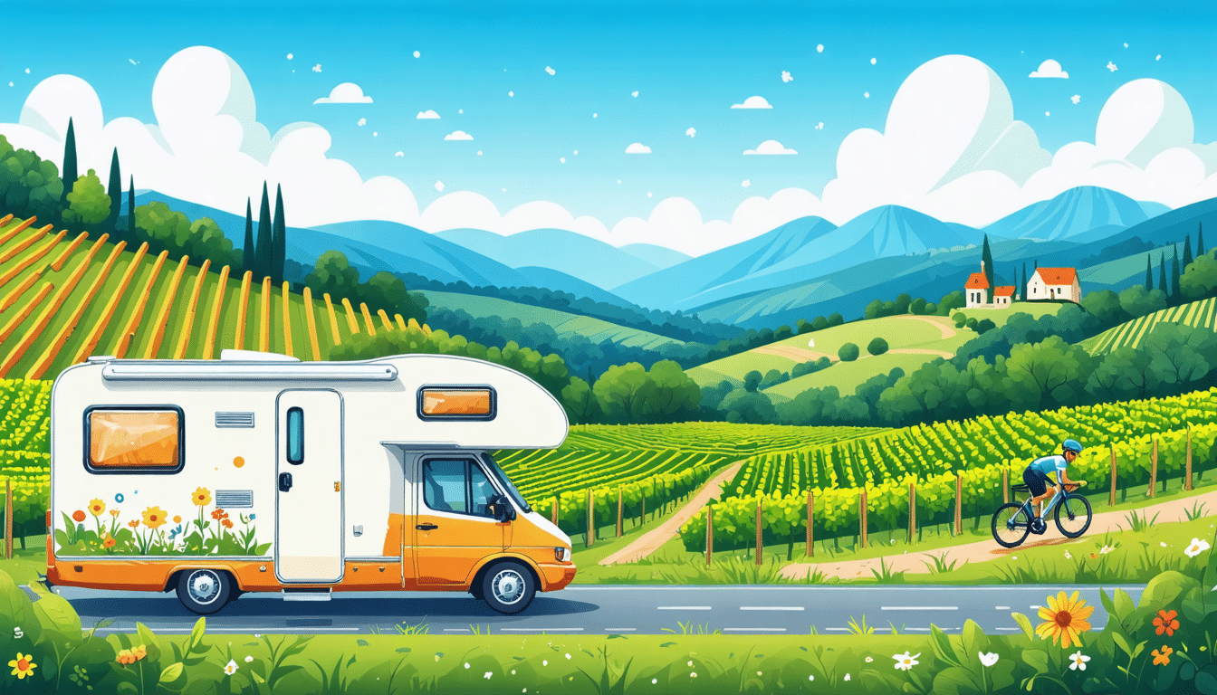 découvrez l'excitation du tour de france 2025 à bord de votre camping-car ! vivez des moments inoubliables en parcourant les étapes emblématiques de la course, tout en profitant de la liberté et du confort d'un road trip. préparez-vous à explorer les paysages magnifiques et à vibrer au rythme des champions.