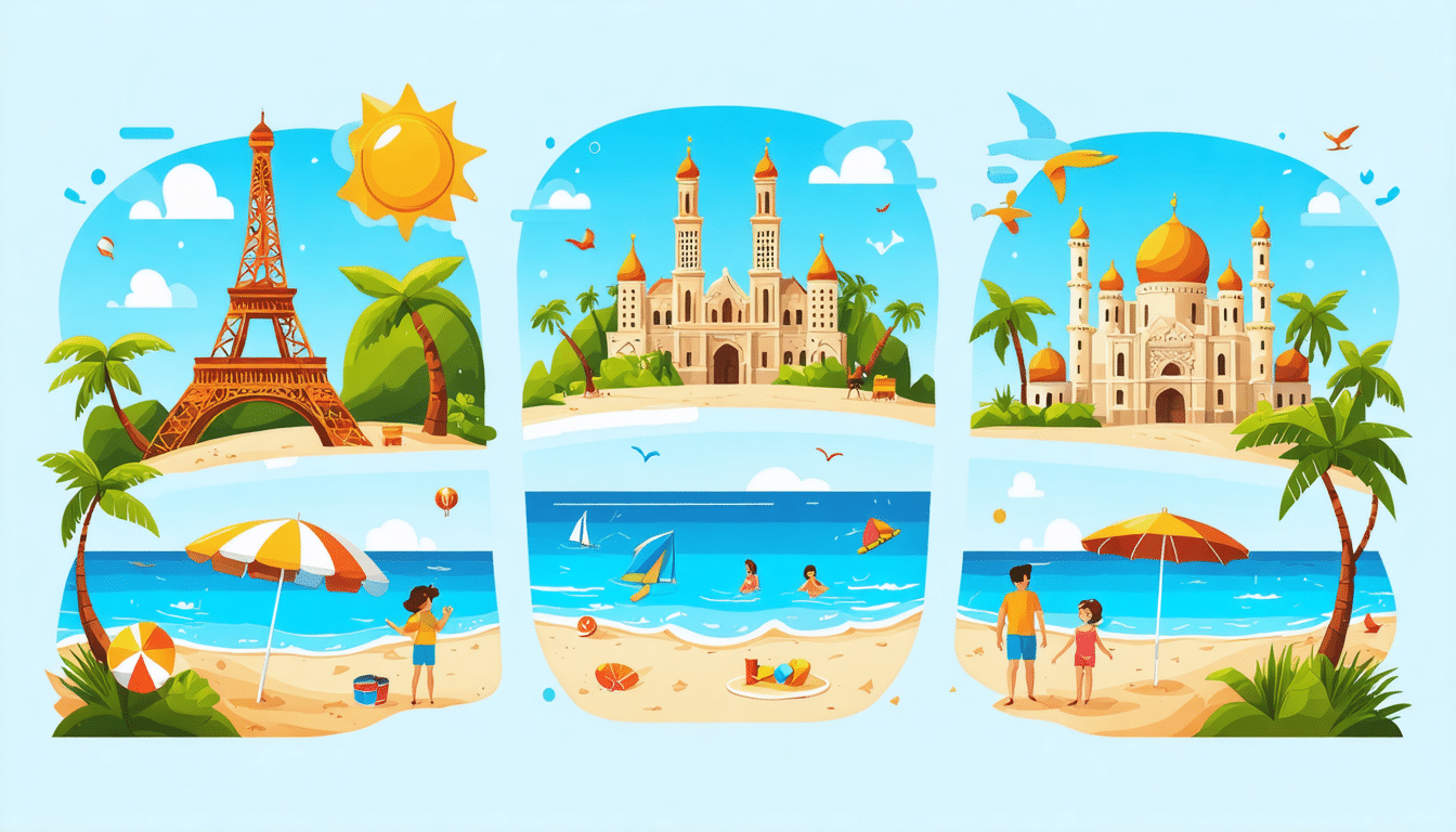 découvrez des réductions exceptionnelles allant jusqu'à 80 % sur vos vacances d'été ! explorez ces 5 destinations ensoleillées incontournables et préparez-vous à vivre des moments inoubliables. n'attendez plus, cette offre incroyable est valable jusqu'à lundi!