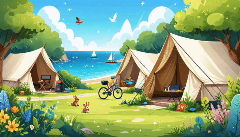 vivez une expérience unique à concarneau en séjournant dans un camping 5 étoiles à moitié prix. idéal pour des vacances en famille ou entre amis, profitez de services haut de gamme et d'activités variées tout en découvrant la beauté de la bretagne.