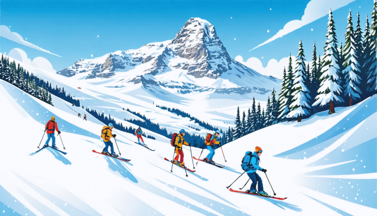 découvrez le ski de randonnée au cœur de la meije, une aventure grandiose qui combine paysages époustouflants et sensations fortes. partez à l'exploration des sommets enneigés et laissez-vous séduire par la magie des alpes.