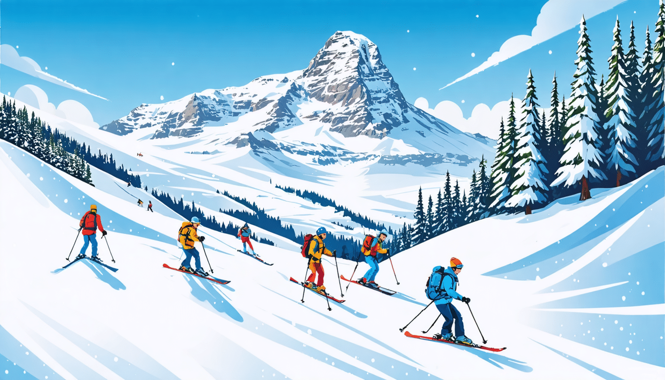 découvrez le ski de randonnée au cœur de la meije, une aventure grandiose qui combine paysages époustouflants et sensations fortes. partez à l'exploration des sommets enneigés et laissez-vous séduire par la magie des alpes.