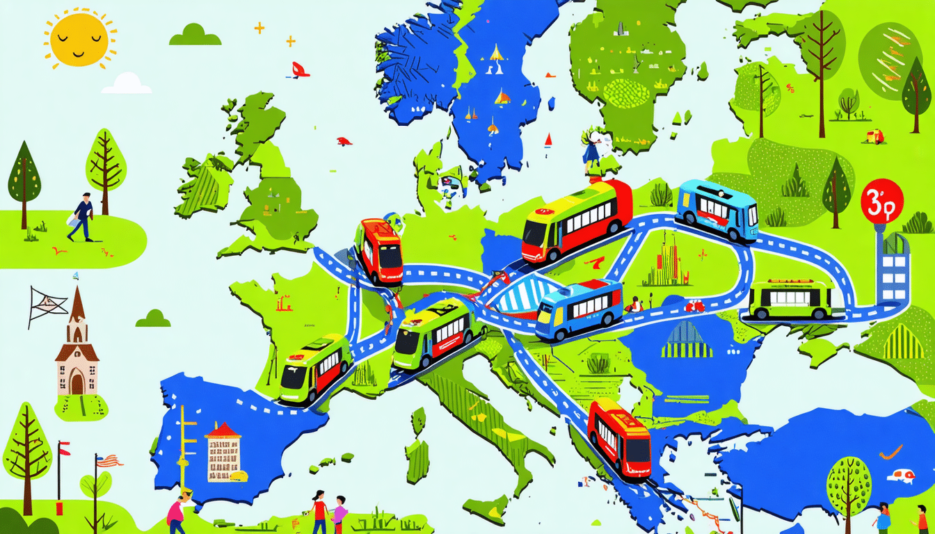 découvrez comment le projet de doublage d'un réseau de bus européen vise à améliorer la mobilité à travers les villes, en offrant des solutions de transport plus efficaces, accessibles et durables pour tous les usagers.