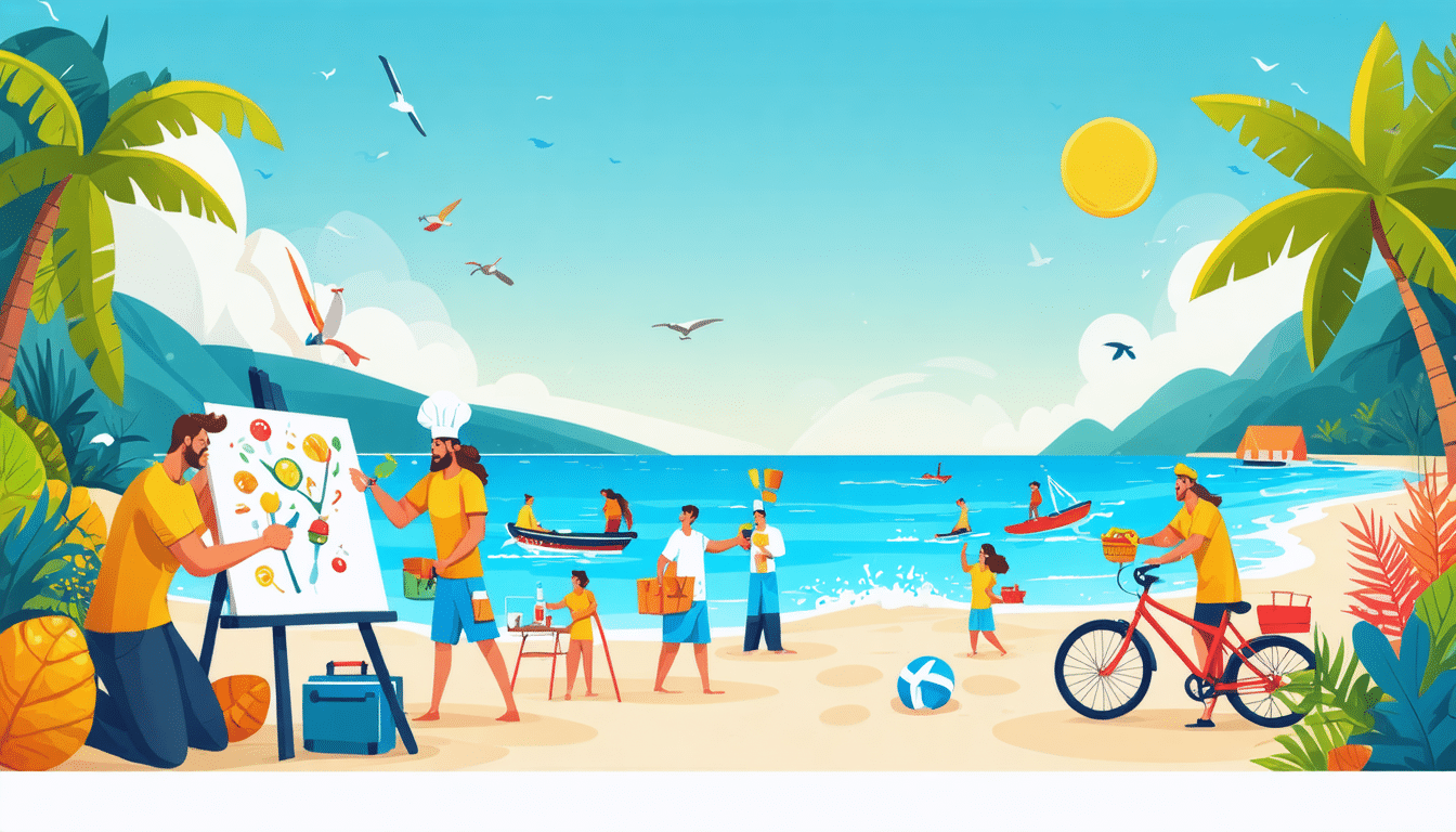 découvrez comment profiter de vos vacances pour explorer de nouveaux métiers passionnants et vous initier à des sports d'aventure. transformez votre temps libre en une expérience enrichissante et pleine de découvertes !