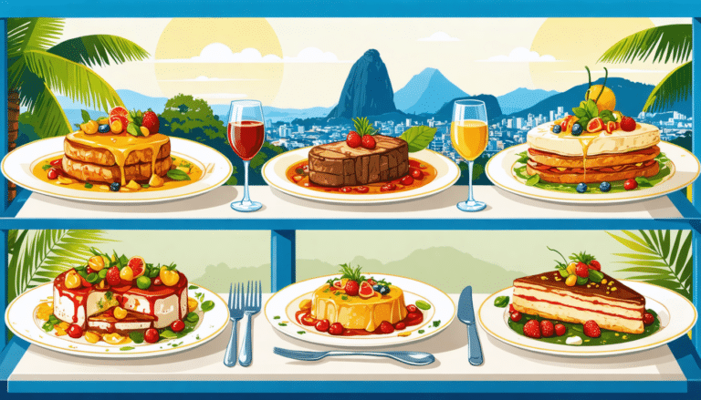 explorez les délices culinaires de rio de janeiro en découvrant 6 restaurants étoilés au guide michelin. une expérience gastronomique inoubliable vous attend dans la ville merveilleuse.