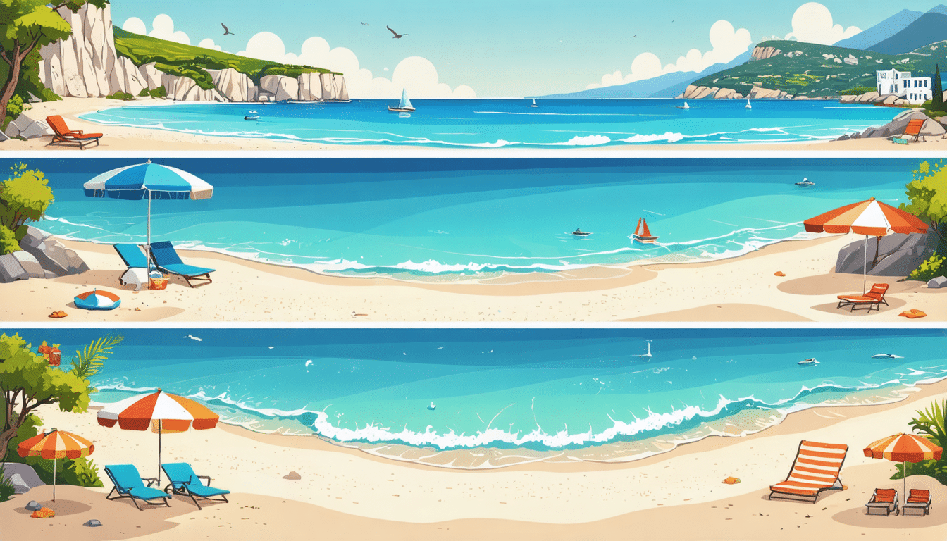 plongez dans un voyage inoubliable à travers les 8 plages les plus envoûtantes de grèce. explorez des paysages idylliques, des eaux cristallines et des ambiances uniques qui vous feront rêver. préparez-vous à être émerveillé par la beauté naturelle et la diversité des côtes grecques.
