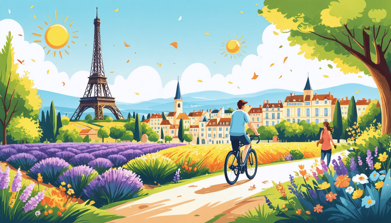découvrez les destinations idéales pour des vacances en mai en france ! profitez des paysages printaniers, des événements locaux et d'activités variées pour un séjour inoubliable. que vous choisissiez la côte d'azur, les campagnes verdoyantes ou les charmants villages, mai est le mois parfait pour explorer la beauté de la france.