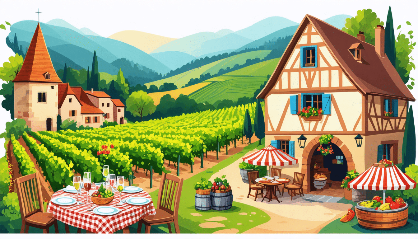 découvrez des dîners atypiques en alsace, où la gastronomie rencontre l'originalité. savourez des expériences culinaires uniques dans des lieux insolites, tout en explorant les richesses culturelles et gastronomiques de cette région enchanteresse.