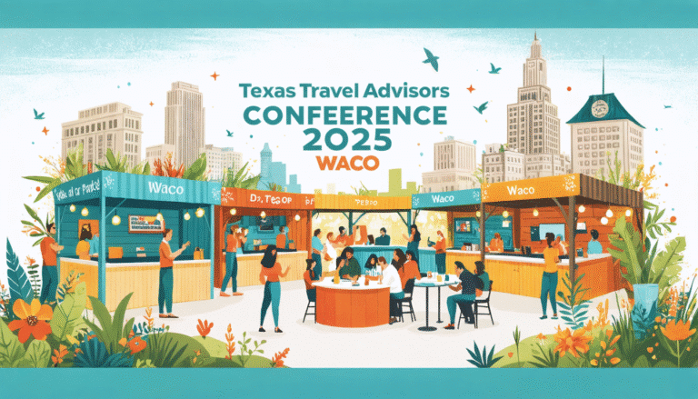 participez à la conférence des conseillers en voyages du texas 2025 à waco, un événement incontournable pour les professionnels du secteur. découvrez les dernières tendances, échangez avec des experts et enrichissez votre réseau tout en explorant les opportunités de voyage exceptionnelles. ne manquez pas cette occasion unique d'élargir vos horizons !