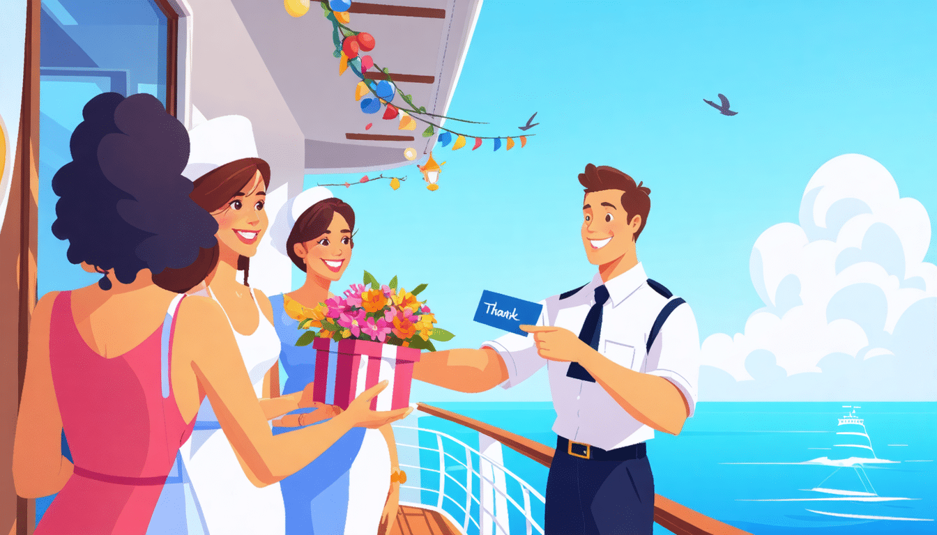 découvrez des idées originales et sincères pour exprimer votre gratitude envers votre steward de cabine de croisière. apprenez comment de petits gestes peuvent illuminer sa journée et renforcer vos interactions durant votre voyage en mer.
