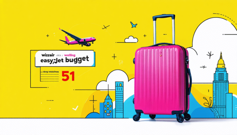 découvrez le bagage cabine parfait pour vos voyages à petit prix ! à moins de 51 euros, cet accessoire indispensable est idéal pour vos escapades avec wizzair, easyjet et vueling. voyagez léger et style sans vous ruiner.
