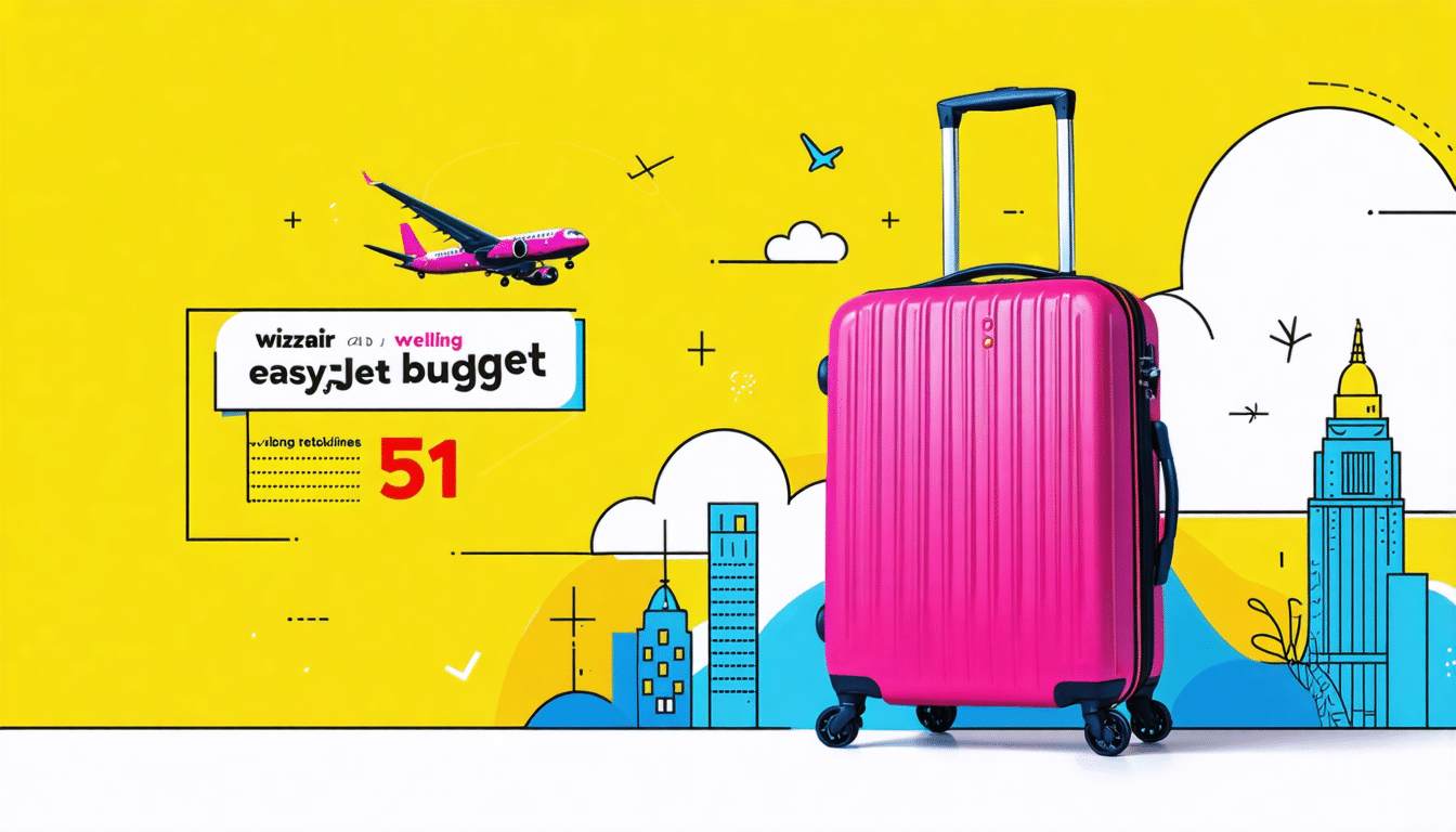 découvrez le bagage cabine parfait pour vos voyages à petit prix ! à moins de 51 euros, cet accessoire indispensable est idéal pour vos escapades avec wizzair, easyjet et vueling. voyagez léger et style sans vous ruiner.