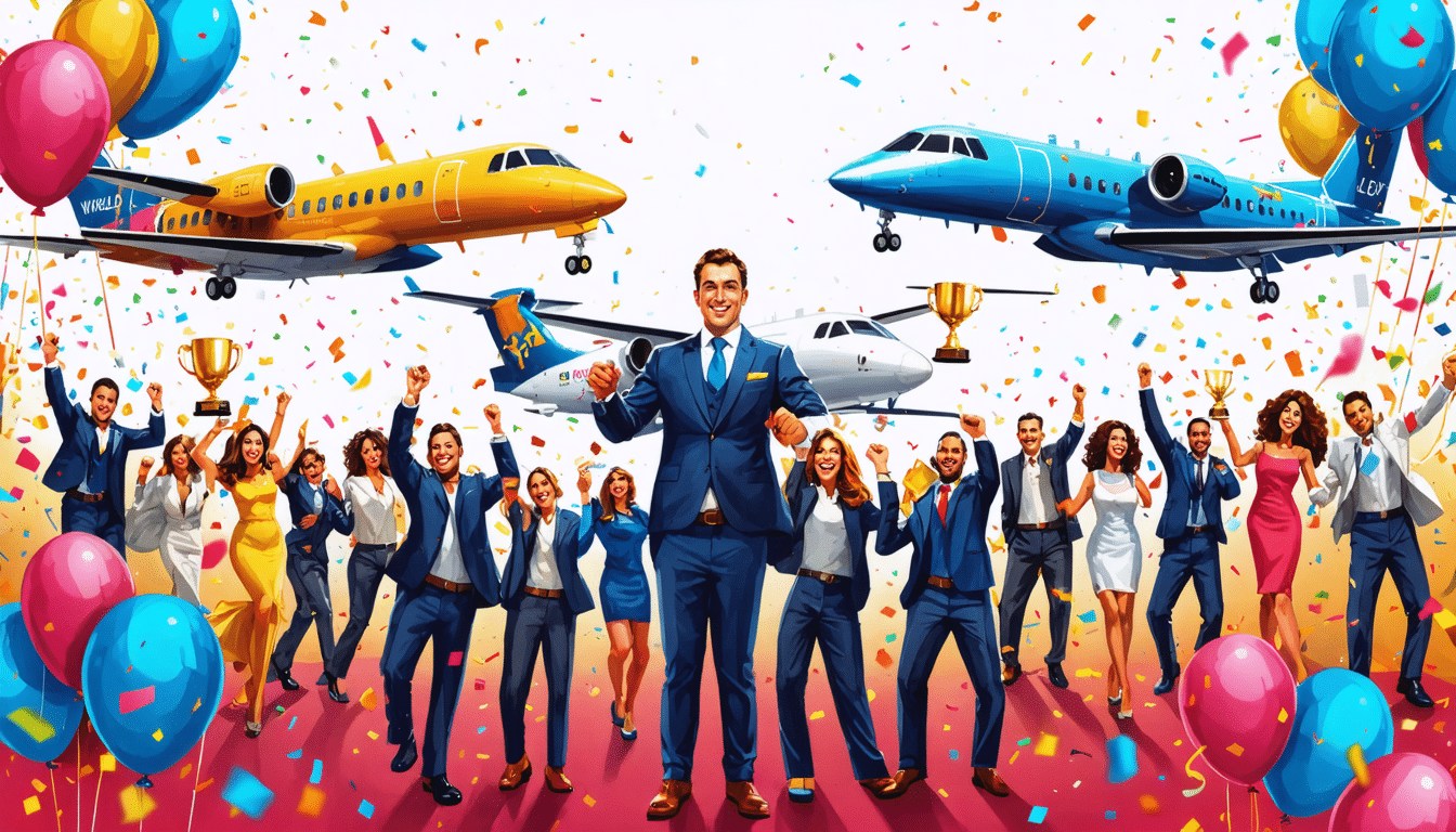 découvrez les finalistes des prestigieux prix d'excellence en matière de location de jets privés, révélés par les world travel awards. plongez dans l'univers du voyage de luxe et trouvez les meilleures options pour vos déplacements aériens.