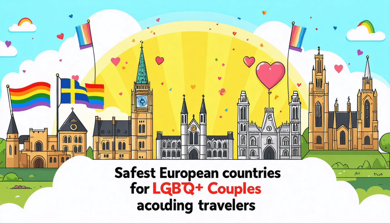 découvrez les pays européens les plus sûrs pour les couples lgbtq+ selon les avis des voyageurs. explorez des destinations accueillantes, riches en culture et en diversité, où l'amour est célébré et la sécurité est une priorité.