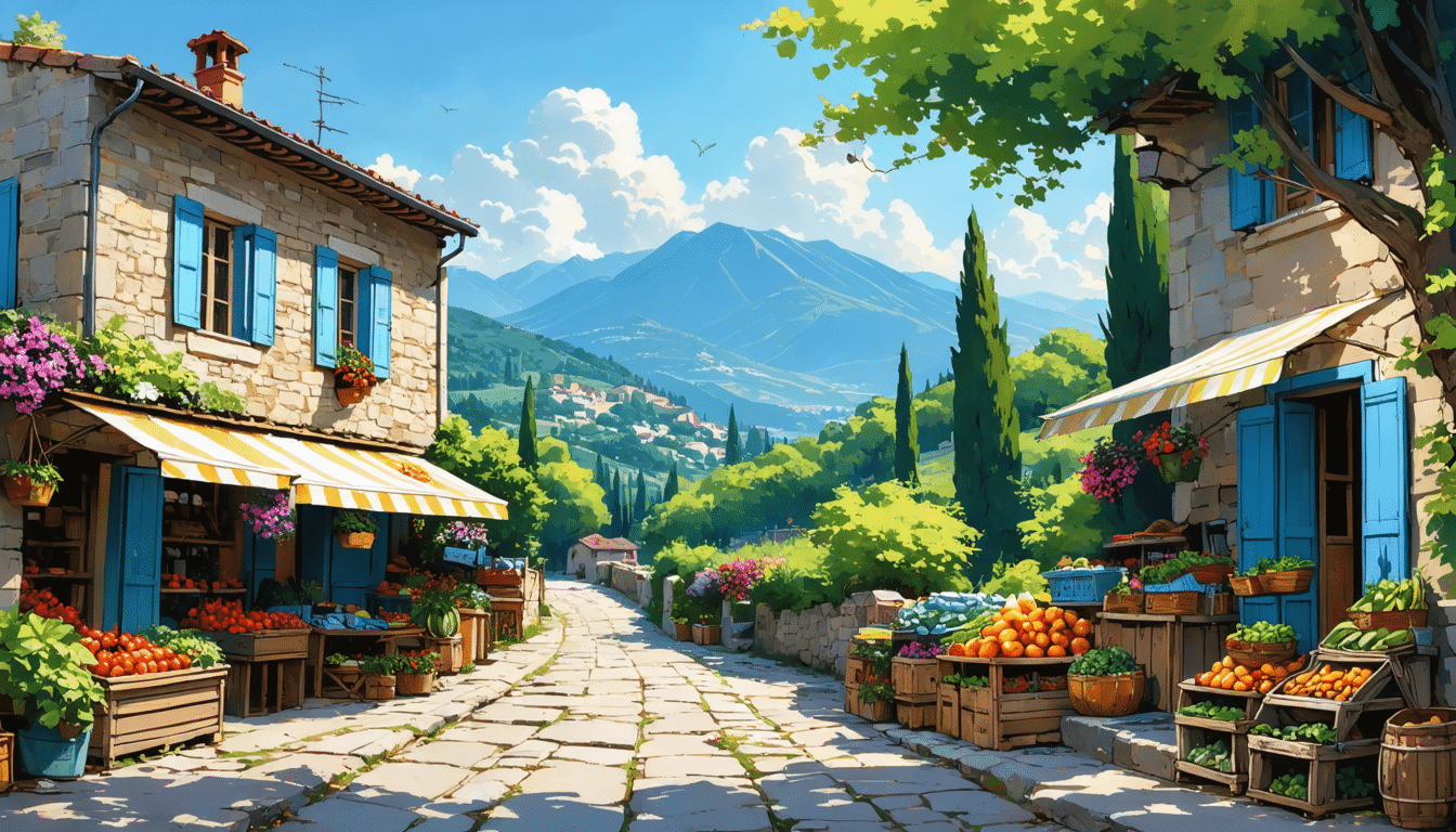 découvrez un village authentique, préservé du tourisme de masse, situé à seulement 3 heures de nice. évadez-vous dans ce havre de paix où traditions et paysages pittoresques vous attendent pour une escapade inoubliable.