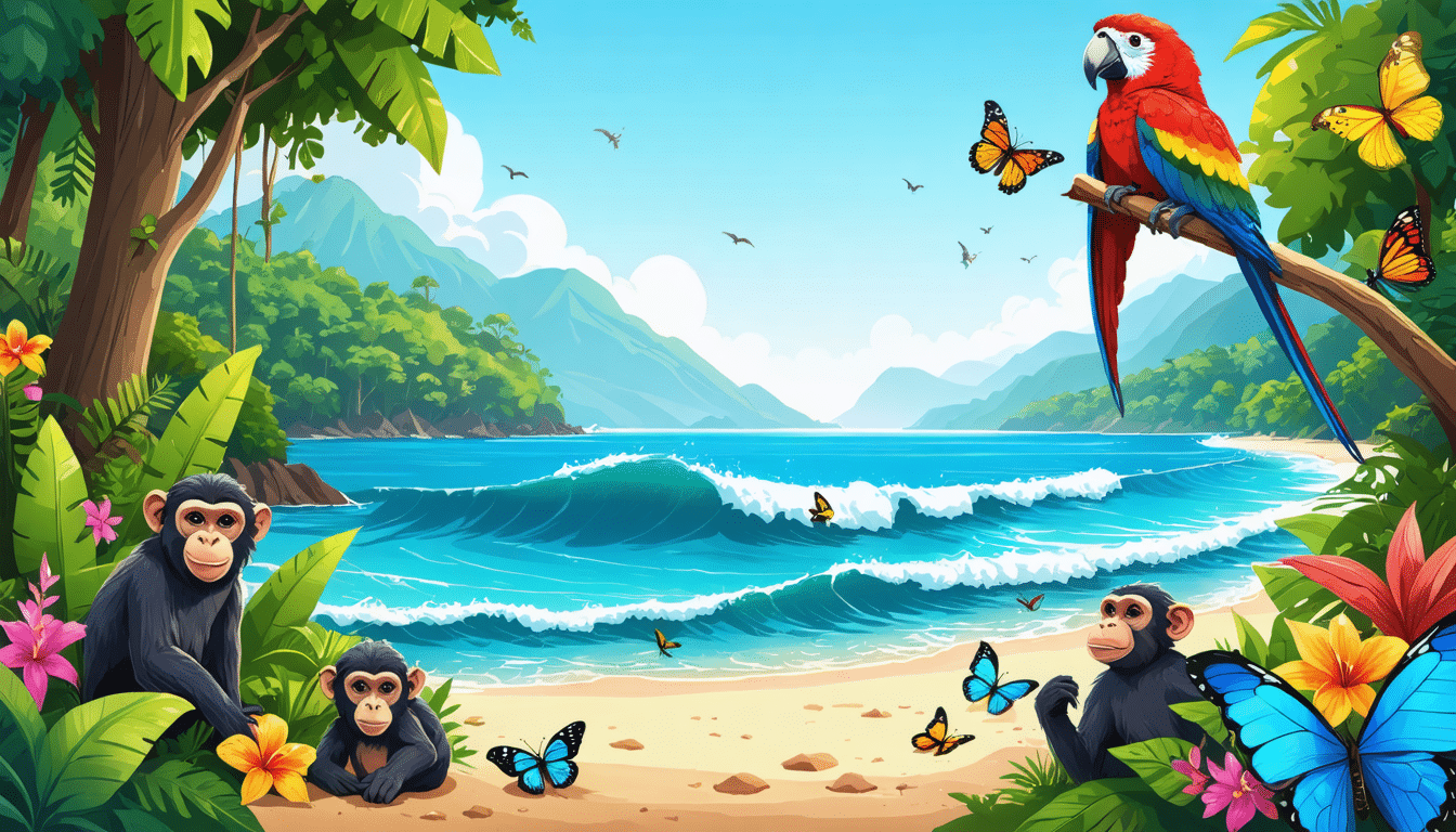 explorez la beauté intacte de la péninsule d'osa au costa rica, un véritable sanctuaire de biodiversité. partez à l'aventure à travers ses forêts tropicales luxuriantes, ses plages vierges et sa faune exceptionnelle. une immersion unique dans la nature sauvage vous attend!