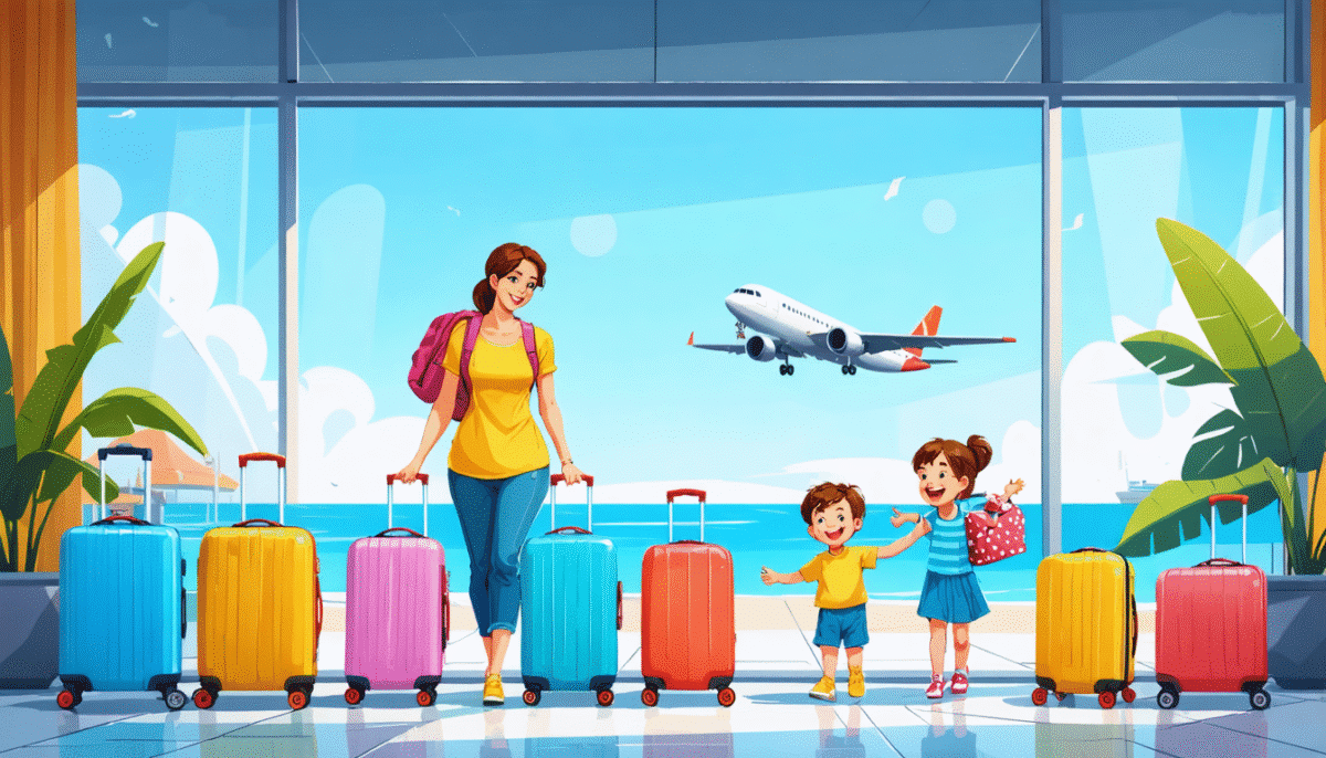 découvrez la nouvelle collection de valises adaptées aux enfants par away, conçues pour rendre les voyages en famille plus simples et agréables. offrez à vos petits explorateurs le confort et le style lors de leurs aventures !