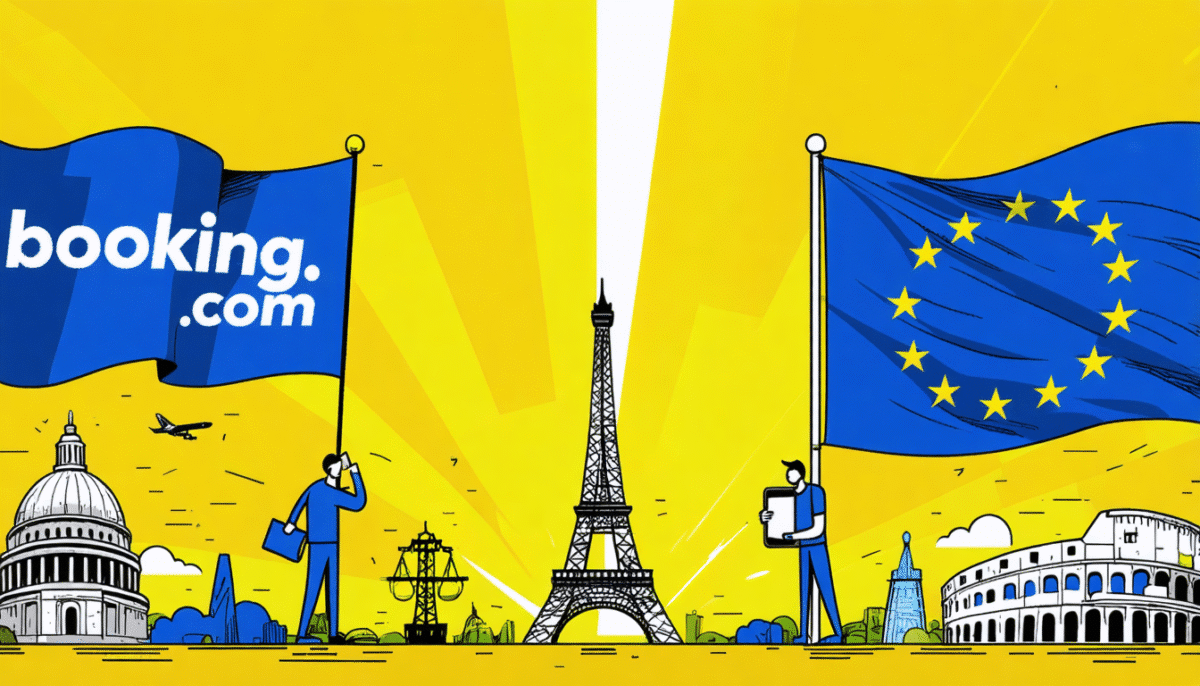 découvrez comment booking.com défie l'union européenne dans une lutte pour l'avenir du secteur touristique. analyse des enjeux et des implications pour les voyageurs et les acteurs du tourisme.