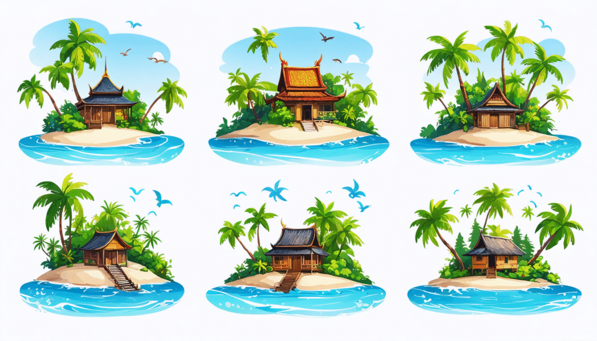 explorez des havres de paix en thaïlande avec notre guide des 6 îles cachées idéales pour des vacances sereines, loin de la foule et du tourisme de masse.
