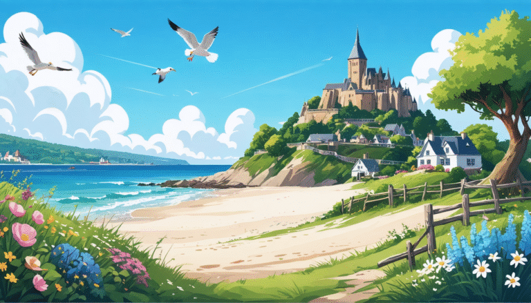 explorez cette île secrète, joyau caché à proximité du mont-saint-michel, où sérénité et beauté naturelle se rencontrent pour une escapade inoubliable.