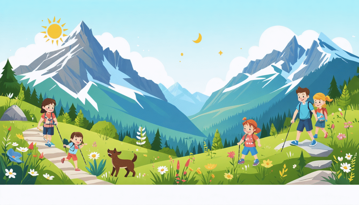 explorez dix randonnées insolites dans les alpes, idéales pour partager des moments mémorables en famille. partez à l'aventure et découvrez des paysages époustouflants tout en vous amusant ensemble !
