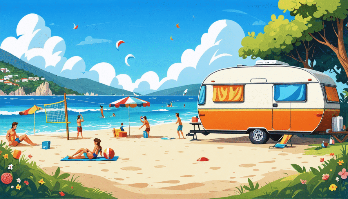 explorez l'espagne en mobil-home et profitez d'un accès direct à la plage, le tout à des prix imbattables. vivez des vacances inoubliables au bord de la mer!