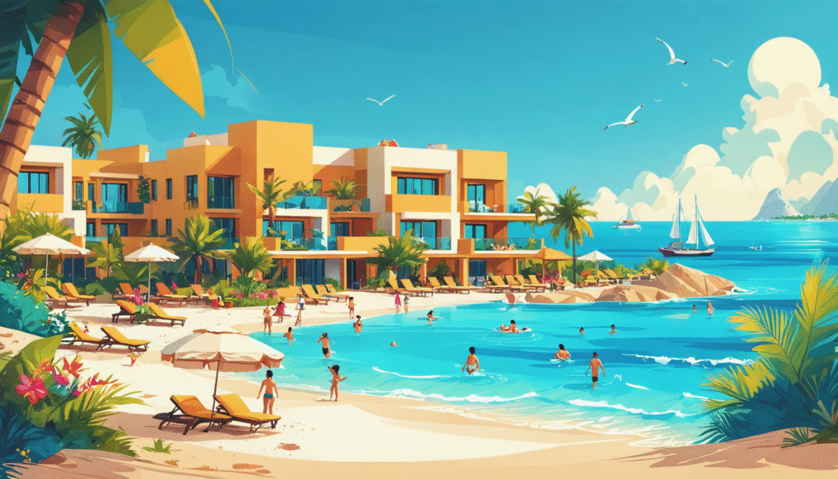 découvrez le mercure hurghada resort, un établissement de luxe tout compris situé sur les rives de la mer rouge. profitez d'un séjour inoubliable à partir de 445 €, vol inclus, et laissez-vous séduire par le confort, la gastronomie et les activités variées qui vous attendent dans ce paradis sur terre.