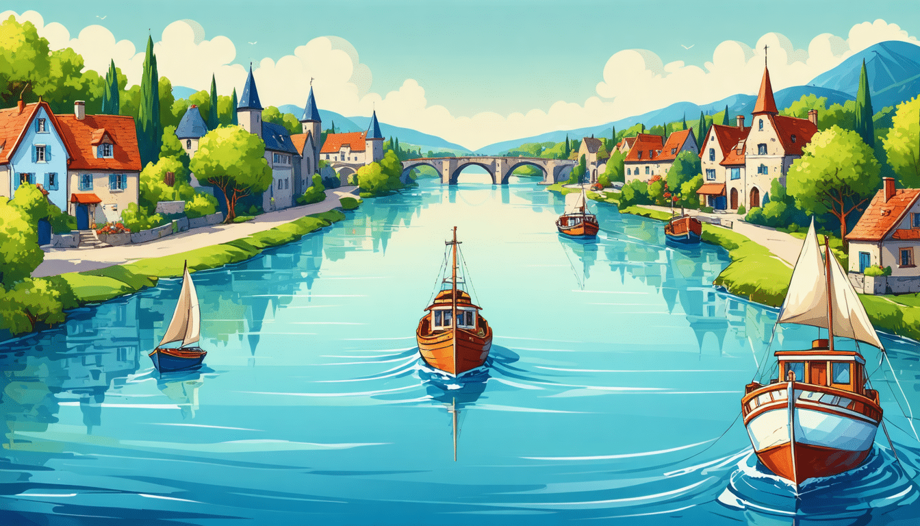 explorez les plus beaux itinéraires fluviaux de france, entrez dans un monde enchanteur en naviguant sur ses majestueux fleuves et canaux. découvrez des paysages à couper le souffle, des villages pittoresques et la richesse culturelle de la france au fil de l'eau.