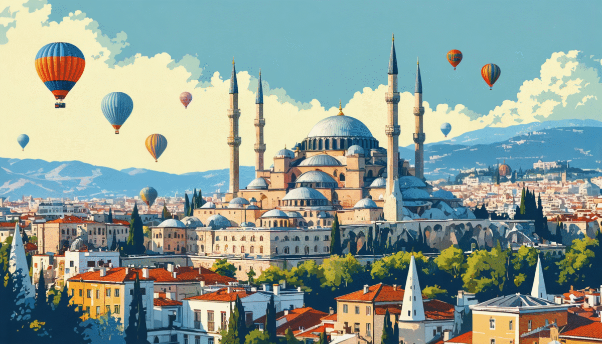 partez à l'aventure avec notre circuit de 9 jours à travers les trésors de la turquie. explorez la magie d'istanbul et la beauté époustouflante de la cappadoce, le tout pour seulement 570 euros. une expérience inoubliable vous attend !