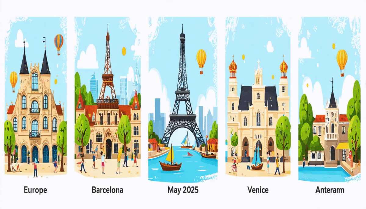découvrez cinq escapades abordables en europe à explorer en mai 2025. éveillez vos sens et créez des souvenirs inoubliables dans des destinations fascinantes sans vous ruiner.
