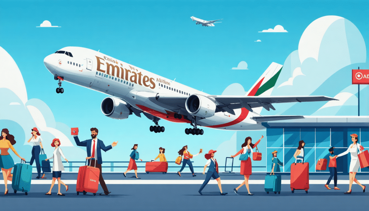 découvrez comment emirates airline a atteint un bénéfice annuel record, soutenu par une forte demande de voyages. explorez les facteurs clés de cette réussite et les perspectives d'avenir pour la compagnie aérienne.