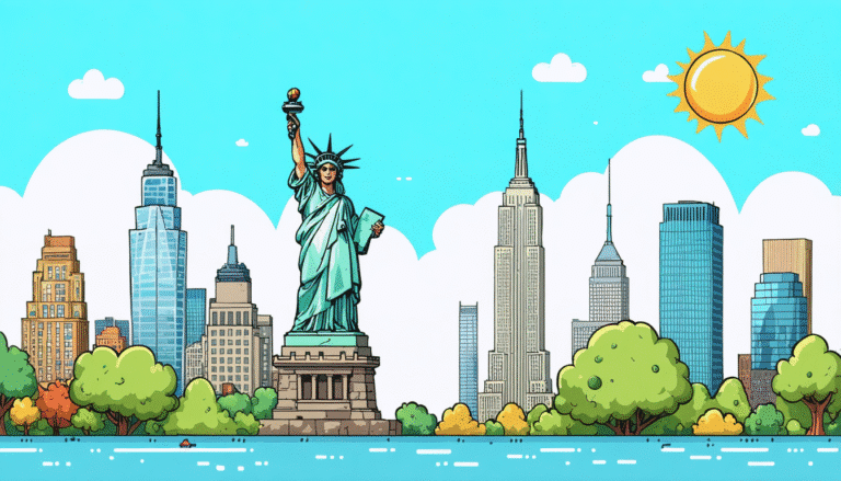 découvrez new york, la ville qui ne dort jamais, grâce à notre guide du novice ! explorez les incontournables, des conseils pratiques et des astuces pour profiter au maximum de votre séjour. que vous soyez passionné d'art, de gastronomie ou d'histoire, new york vous réserve mille surprises.