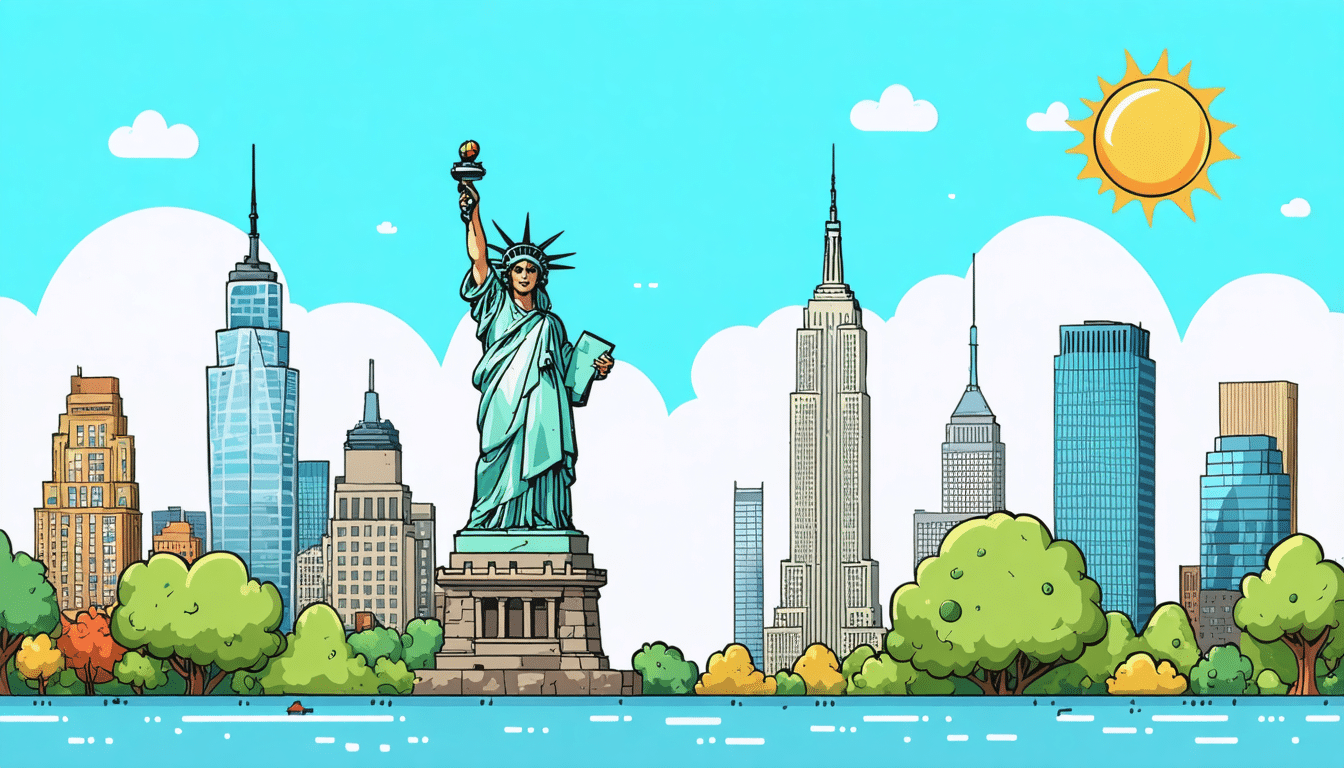 découvrez new york, la ville qui ne dort jamais, grâce à notre guide du novice ! explorez les incontournables, des conseils pratiques et des astuces pour profiter au maximum de votre séjour. que vous soyez passionné d'art, de gastronomie ou d'histoire, new york vous réserve mille surprises.