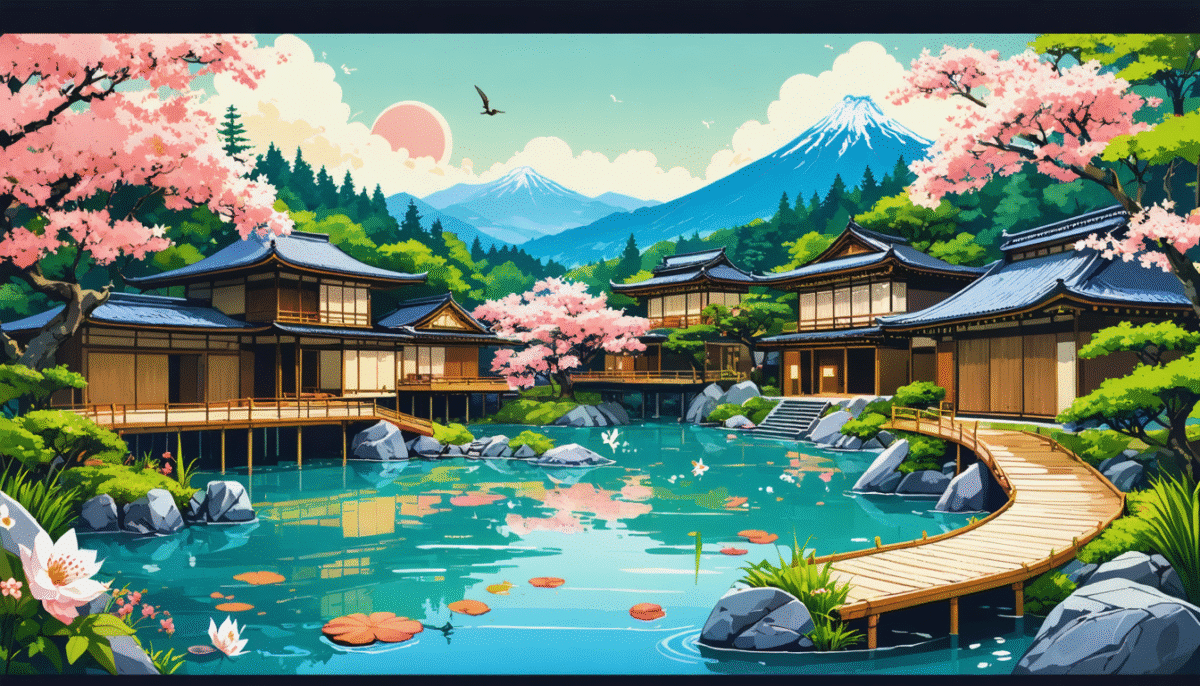 découvrez les ryokans japonais incontournables à travers le pays, des havres de paix traditionnels qui allient confort moderne et atmosphère authentique. plongez dans la culture nippone et vivez une expérience unique en admirant la beauté des paysages tout en savourant l'hospitalité japonaise.