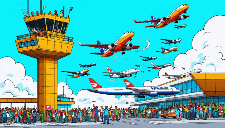 une brève perte de communication entre la tour de contrôle de newark et les avions provoque des perturbations majeures dans les déplacements aériens, entraînant retards et désorganisation. découvrez comment cet incident a impacté les voyageurs et les mesures prises pour rétablir la situation.