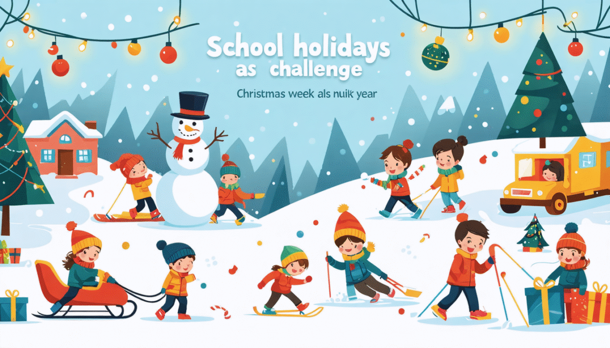 découvrez comment préparer au mieux vos vacances scolaires pour la semaine de noël l'année prochaine. des conseils pratiques et des idées d'activités festives pour relever le défi de cette période incontournable, tout en garantissant moments de joie et de partage en famille.
