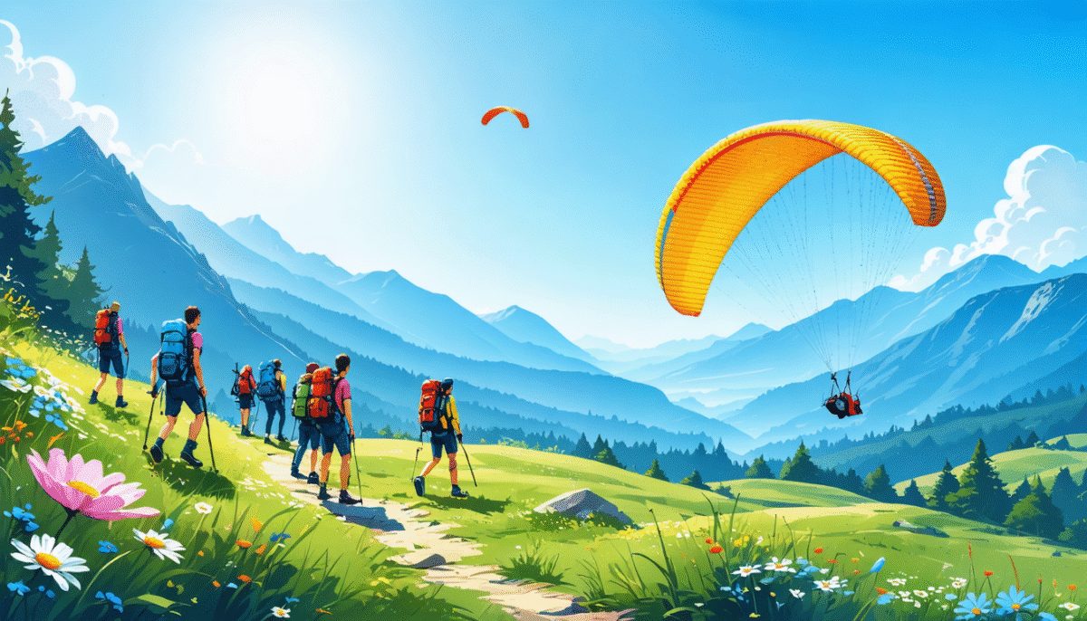 découvrez le hike & fly, une expérience unique qui combine randonnée en pleine nature et sensations fortes du vol en parapente. partez à l'aventure et admirez des paysages à couper le souffle tout en profitant d'une activité sportive incontournable.