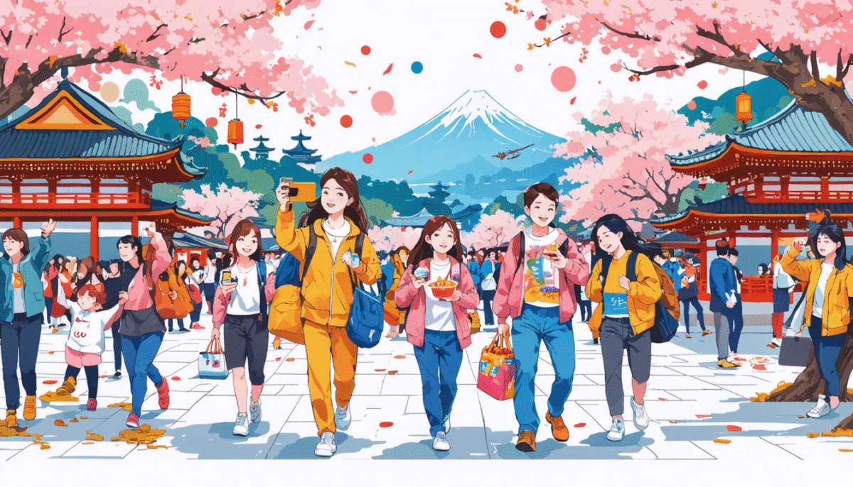 découvrez comment des touristes chinois redécouvrent le japon avec un style de voyage innovant, alliant traditions et nouvelles technologies, pour une expérience inédite et mémorable.