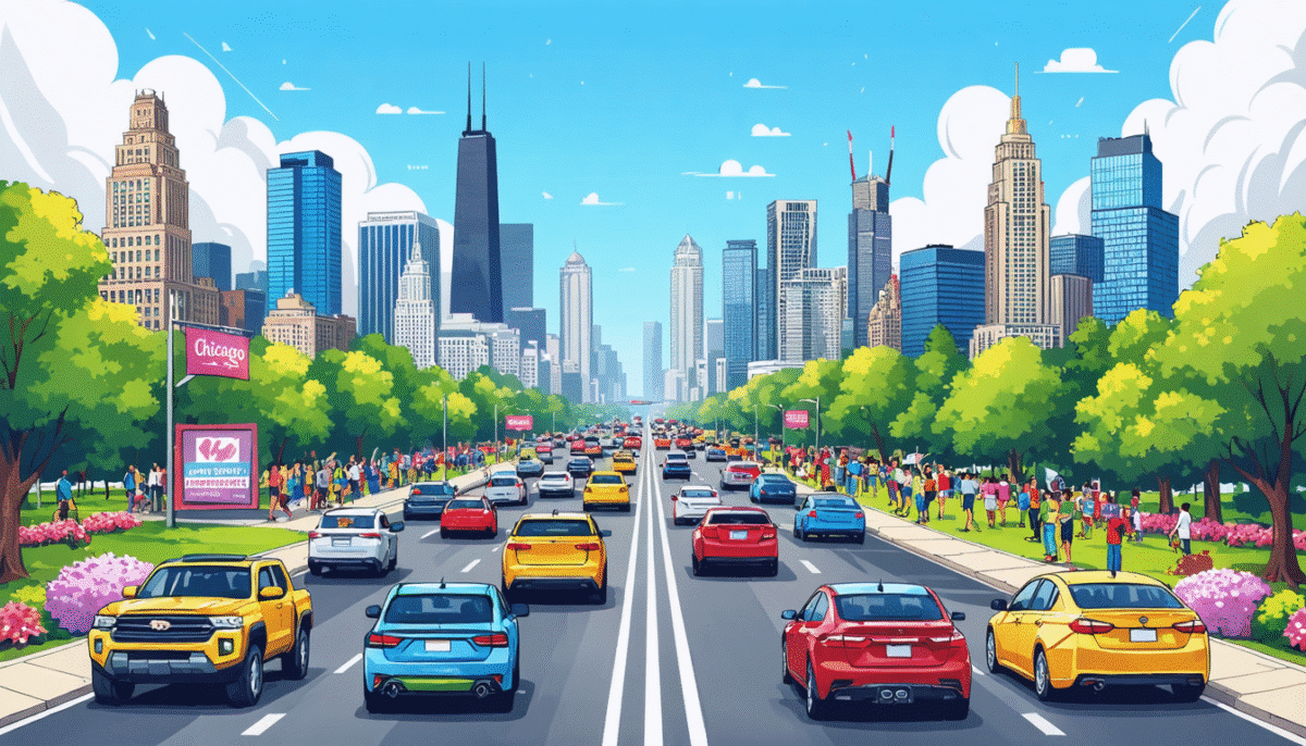 découvrez comment la région de chicago se prépare à un week-end de la fête des mémoriaux, avec des prévisions de trafic routier record. informez-vous sur les meilleures astuces pour éviter les embouteillages et profiter pleinement des festivités.