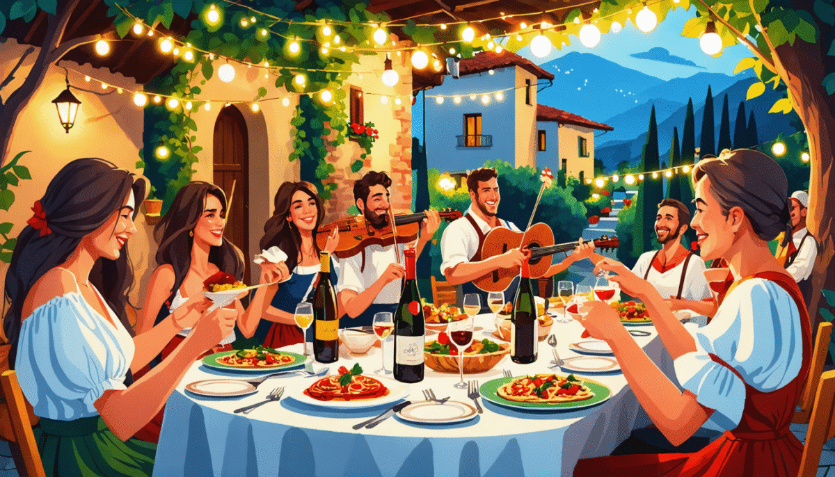 découvrez comment la tradition italienne métamorphose chaque soirée en une véritable célébration, mêlant gastronomie, convivialité et coutumes chaleureuses pour des moments inoubliables.